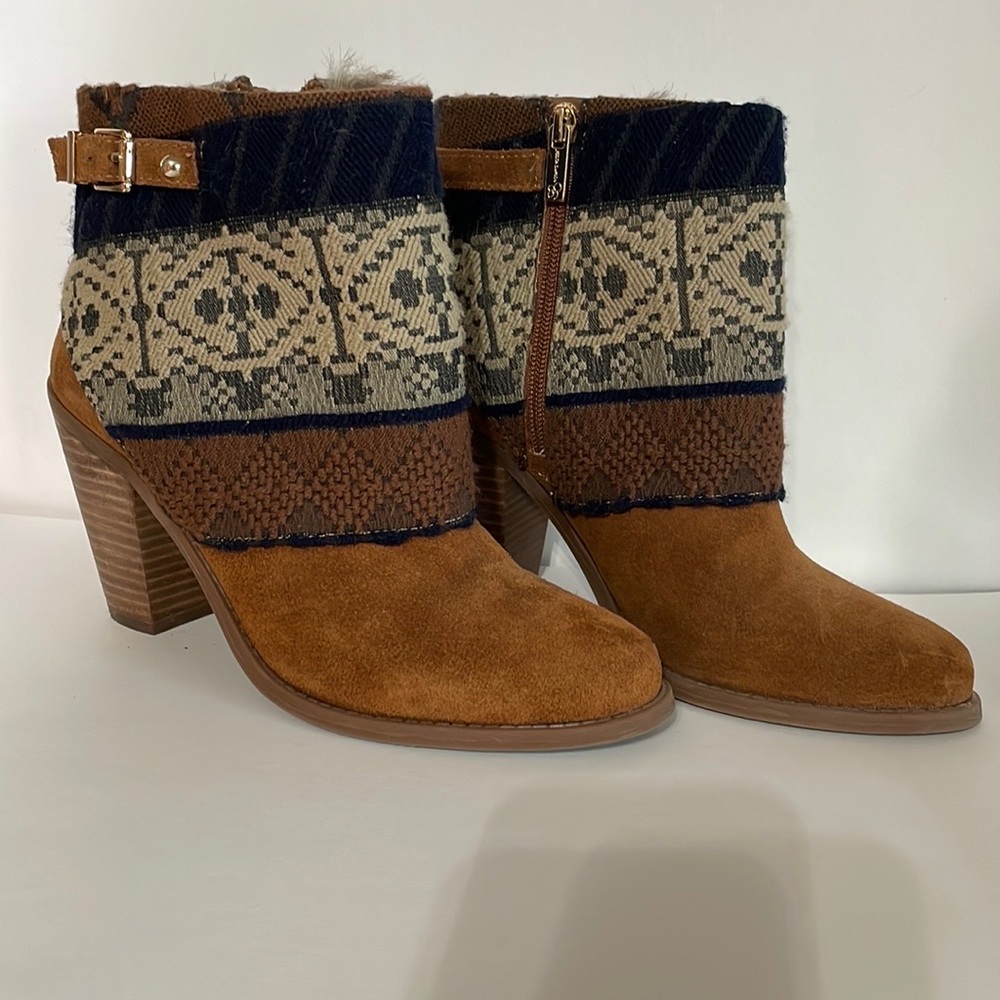 Suede Booties